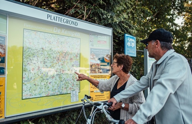 Wandern und Radfahren